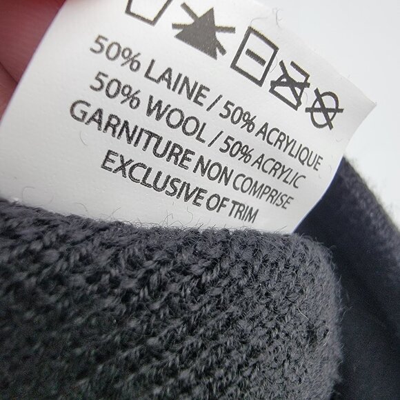 Chaos Peterson Snow Hat Black One‎ Size Winter Ski Skiing Outdoor - Picture 6 of 6